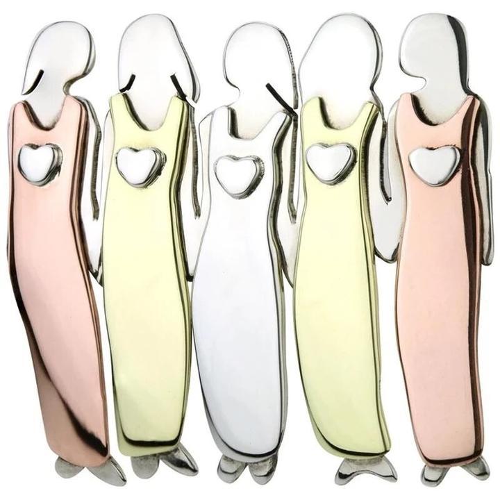 Sister Forever Love Heart Pin - Perfect Gift-Florence Scovel