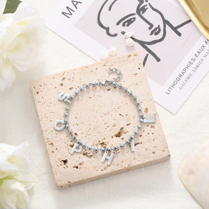 Personalized Name A-Z Initial Bracelets for Women-Florence Scovel