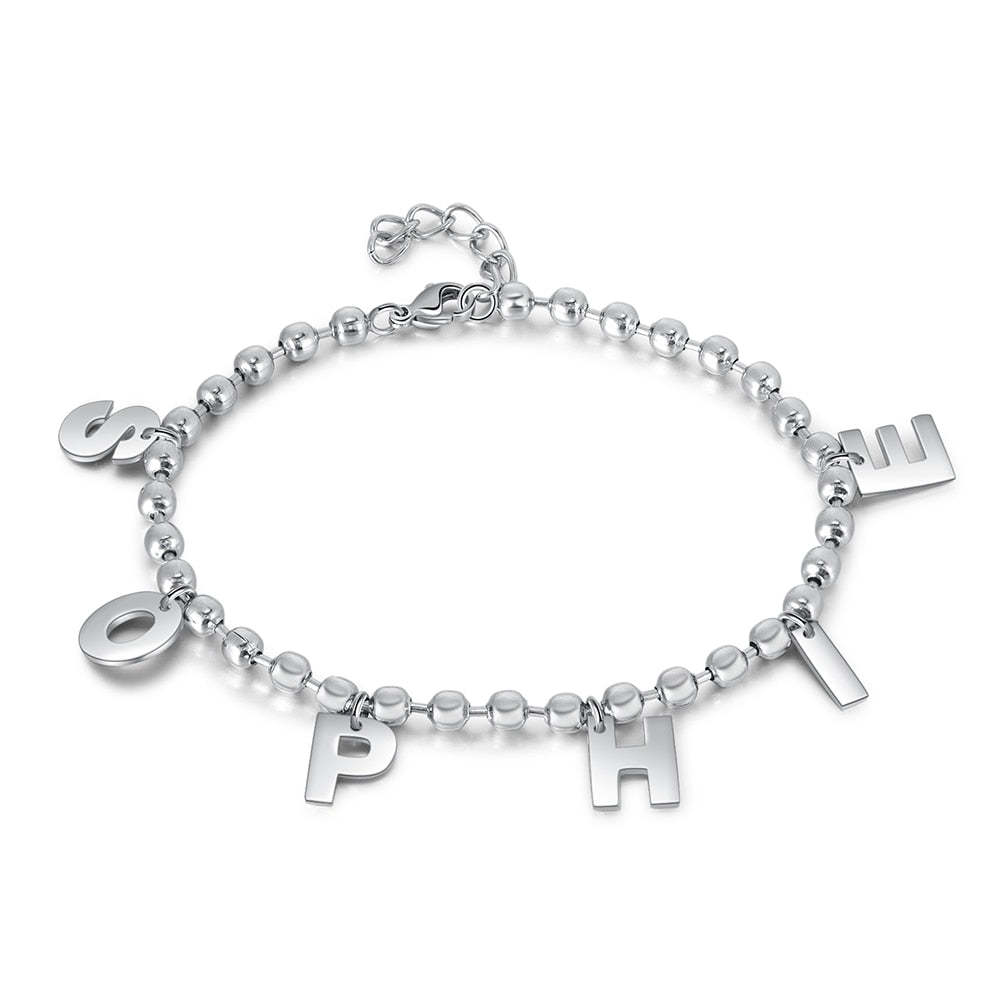 Personalized Name A-Z Initial Bracelets for Women-Florence Scovel