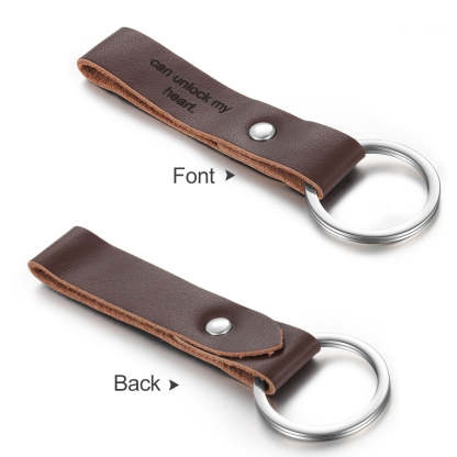 Personalized Stainless Steel Engraving Keyring Keychain-Florence Scovel