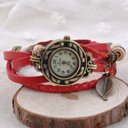 Leaf Vintage Wrap Watch-Florence Scovel