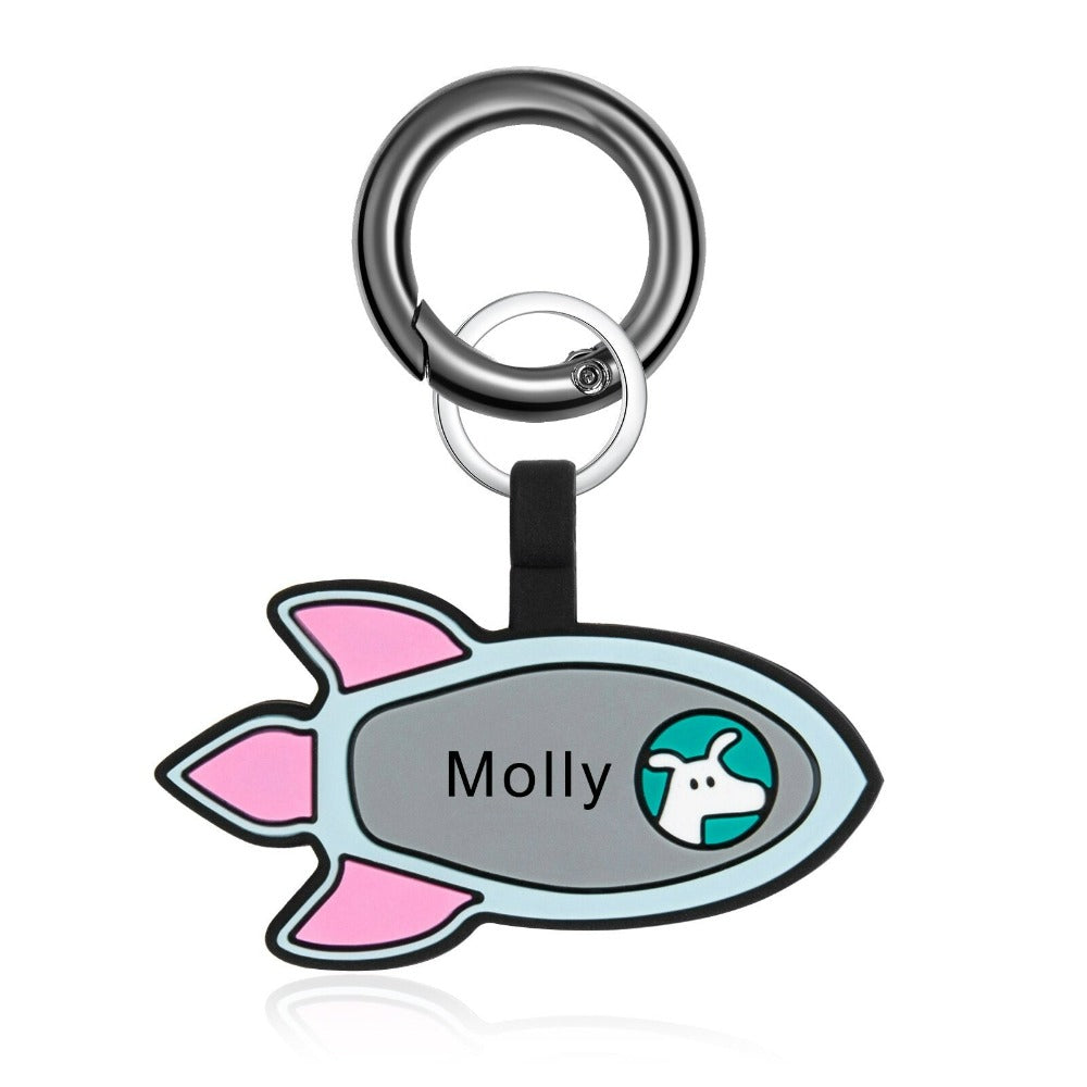 Personalized Pet Tags With Name Keychain-Florence Scovel
