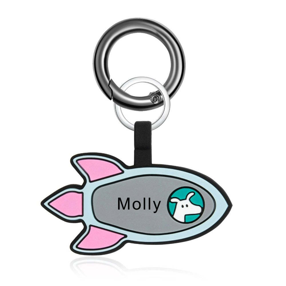 Personalized Pet Tags With Name Keychain-Florence Scovel