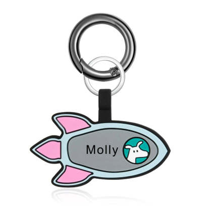 Personalized Pet Tags With Name Keychain-Florence Scovel