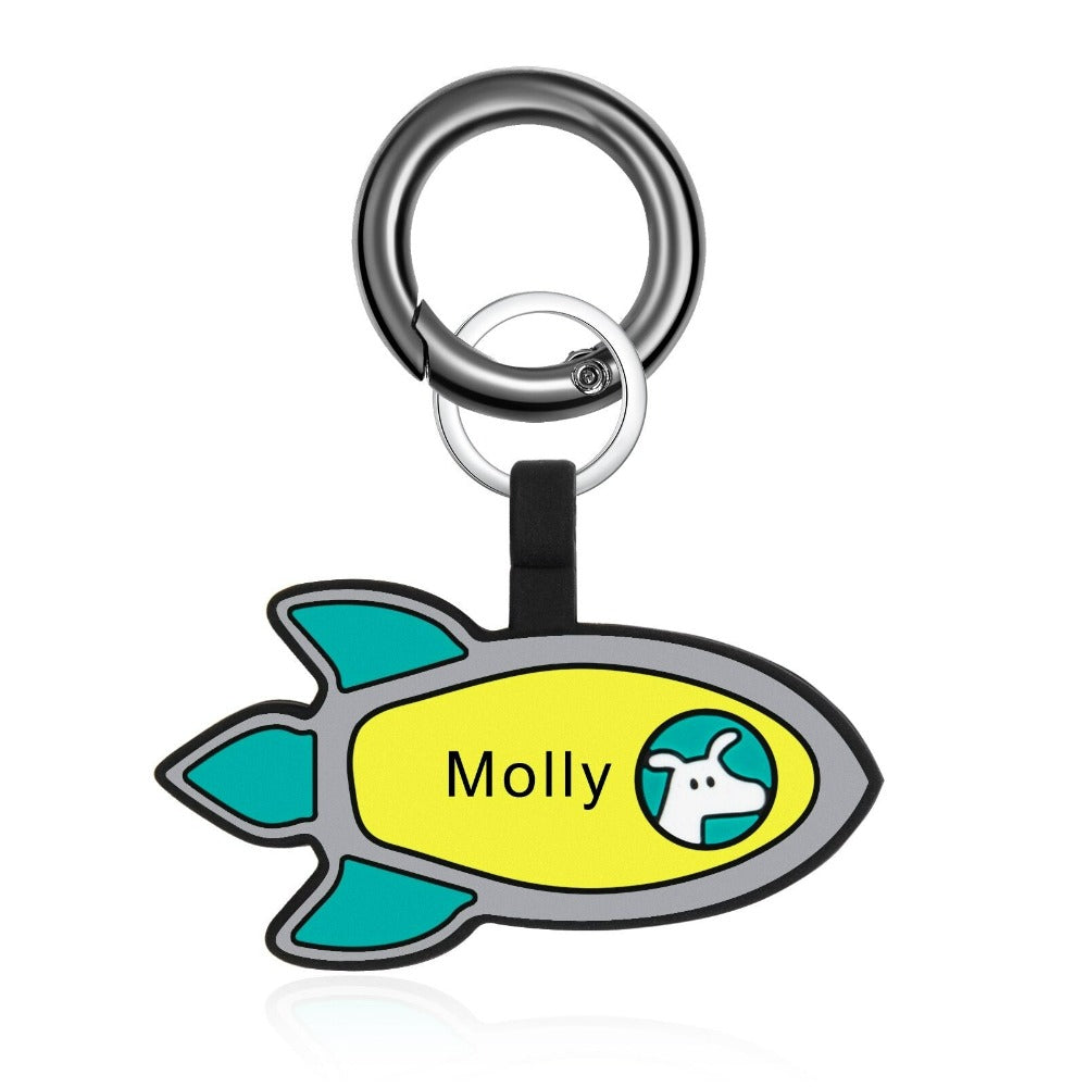 Personalized Pet Tags With Name Keychain-Florence Scovel