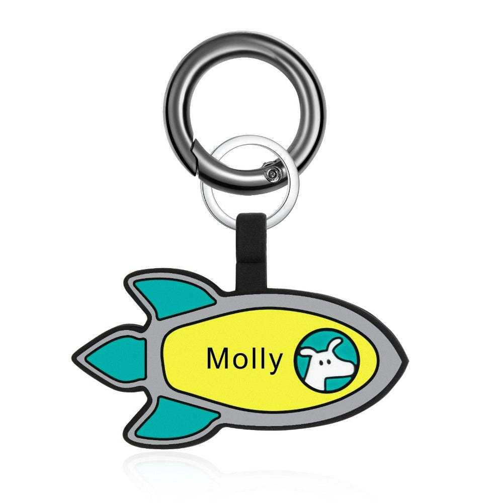 Personalized Pet Tags With Name Keychain-Florence Scovel