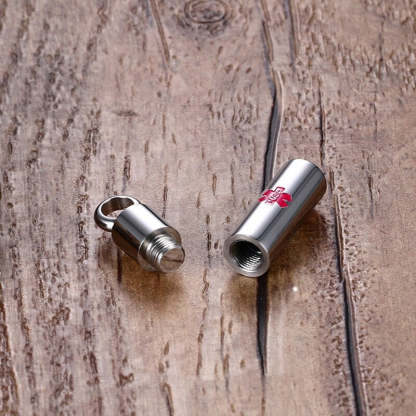 Open Cylinder Engraved Pendant-Florence Scovel
