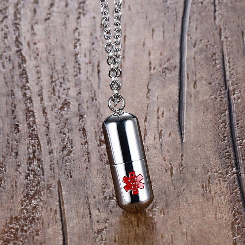 Pill-Shape Engraved Pendant-Florence Scovel