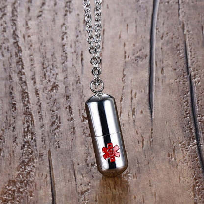 Pill-Shape Engraved Pendant-Florence Scovel