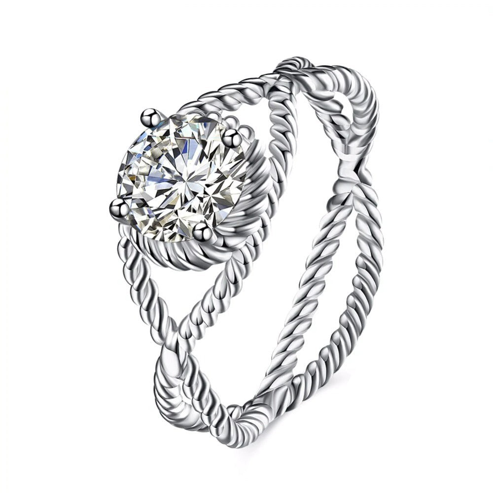 Cubic Zirconia Jewelry Women Rings-Florence Scovel