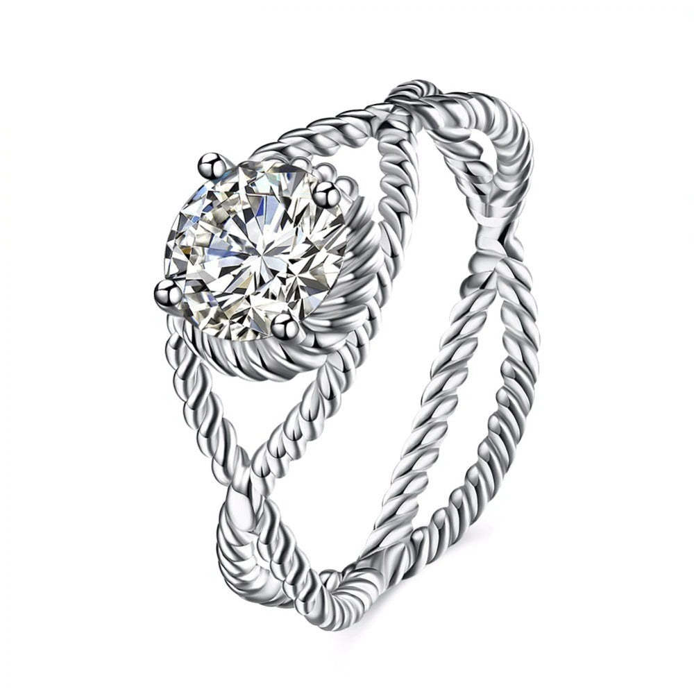 Cubic Zirconia Jewelry Women Rings-Florence Scovel