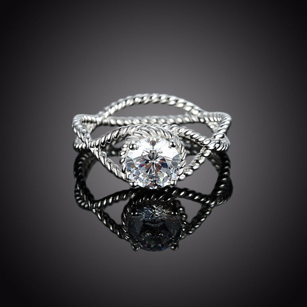 Cubic Zirconia Jewelry Women Rings-Florence Scovel