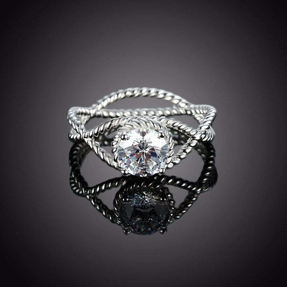 Cubic Zirconia Jewelry Women Rings-Florence Scovel