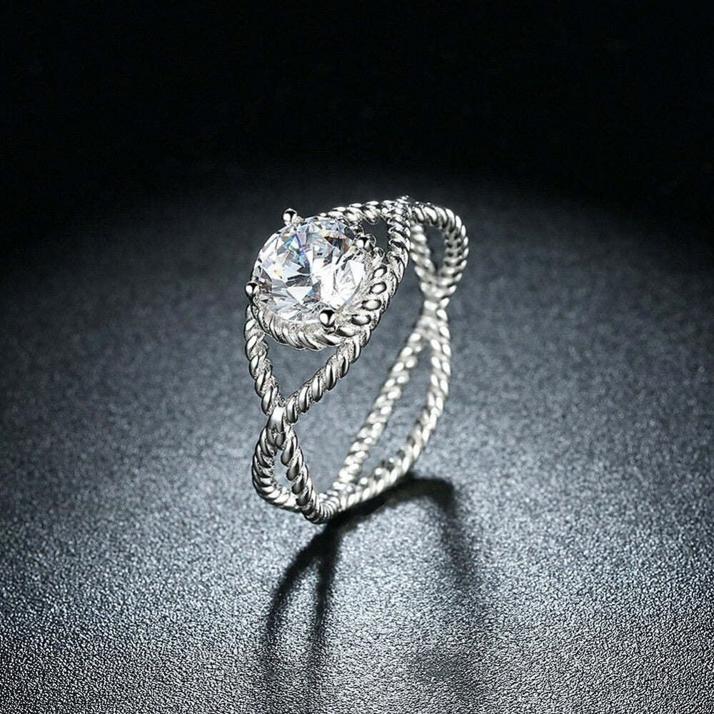Cubic Zirconia Jewelry Women Rings-Florence Scovel