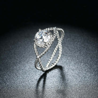 Cubic Zirconia Jewelry Women Rings-Florence Scovel