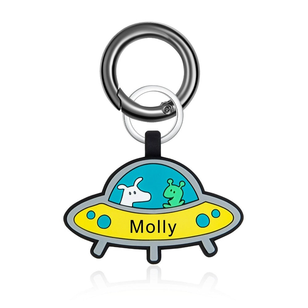 Personalized Pet Tags With Name Keychain-Florence Scovel