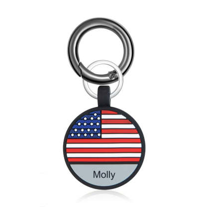 Personalized Pet Tags With Name Keychain-Florence Scovel