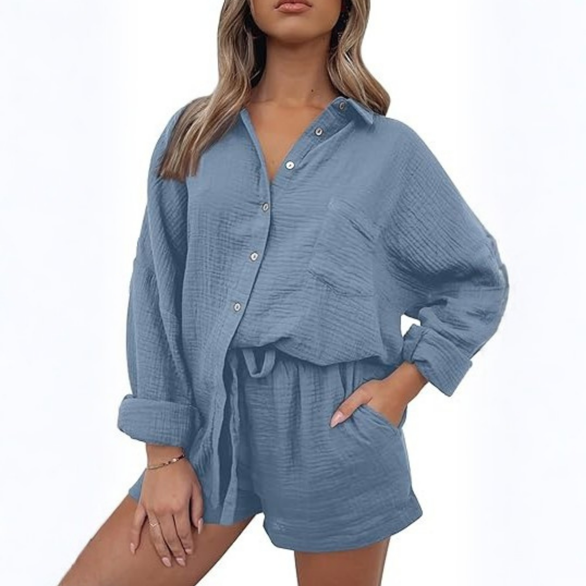  Oversized Lounge Outfits Spring Two Piece Pajama Sets