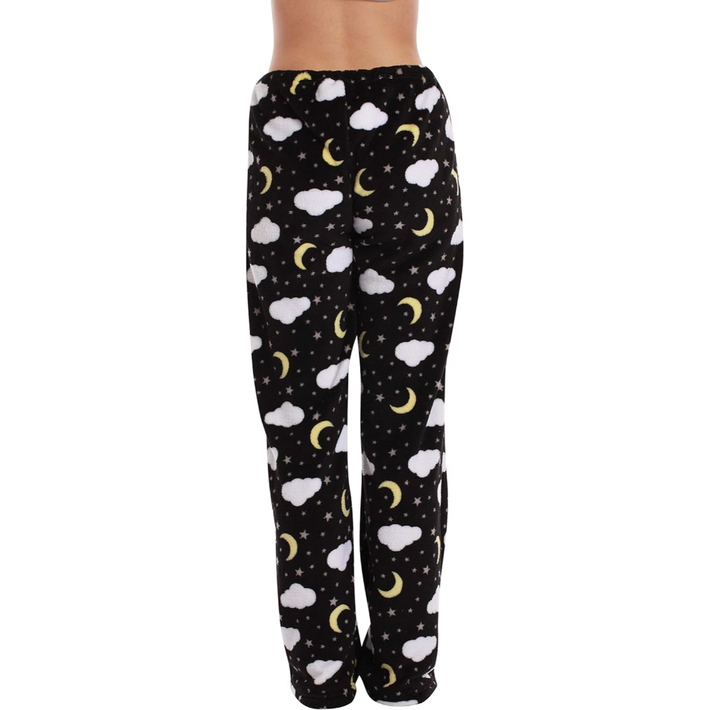 Plush Pajama Pants For Women For Night Wear