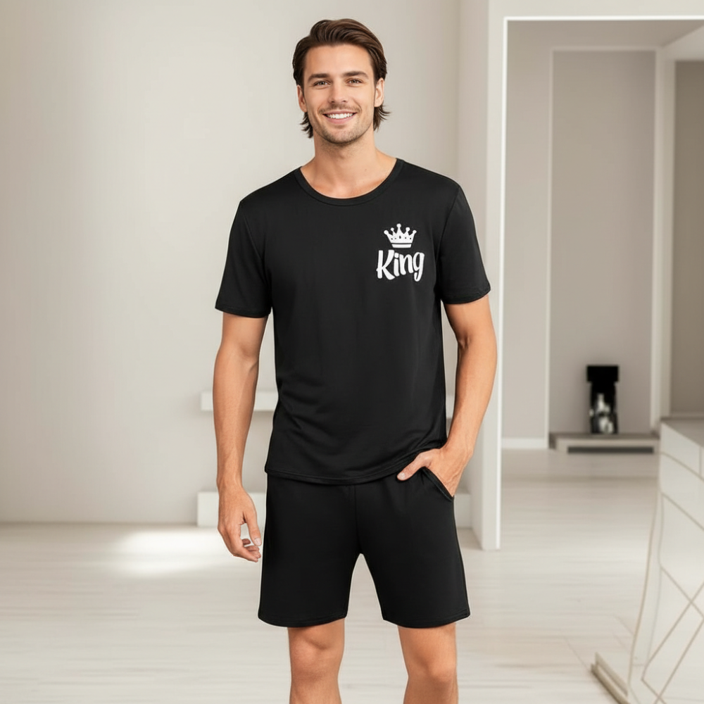 Single Set of Couple'S Pajamas for Men Or Women LongSleeve