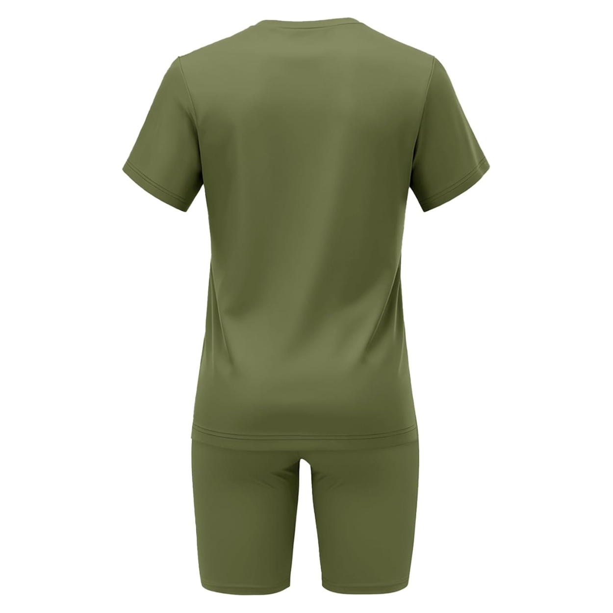 Two Piece Tracksuit with T Shirt and Shorts For Women