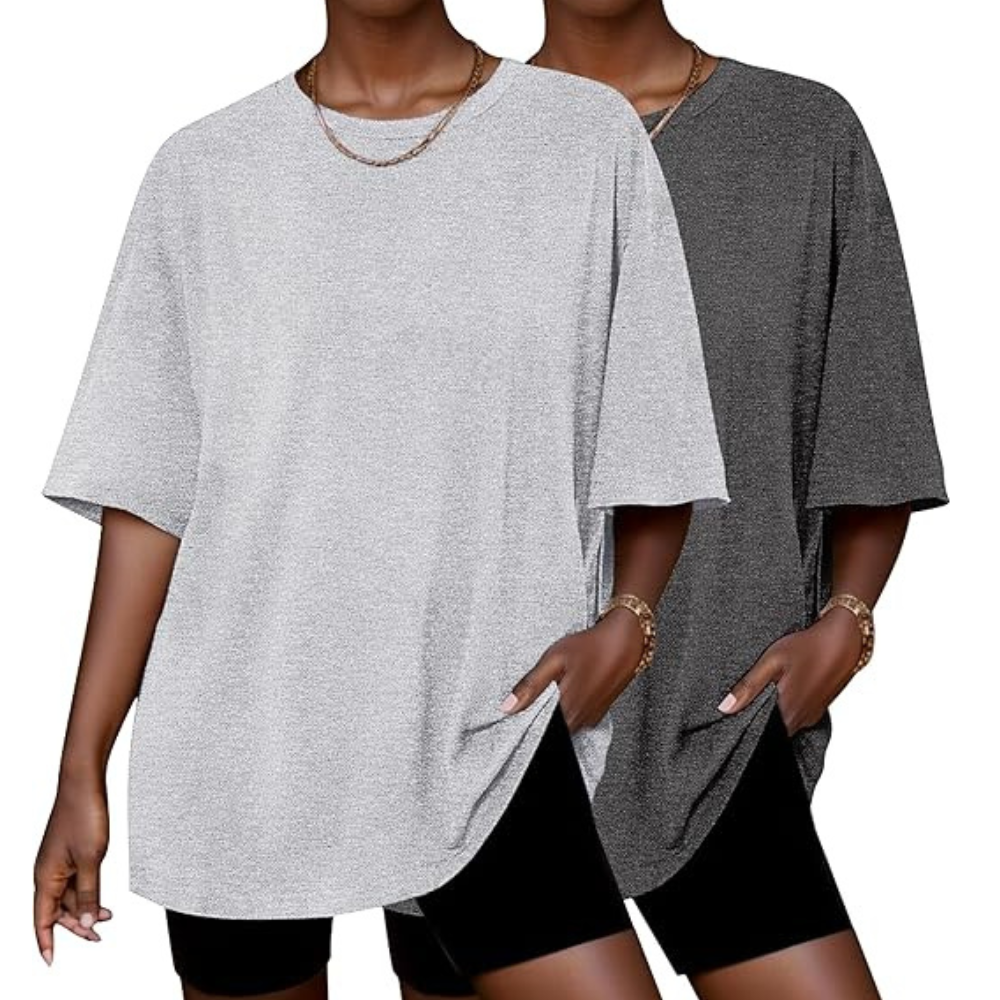 Women Oversized Short Sleeve Summer T Shirts