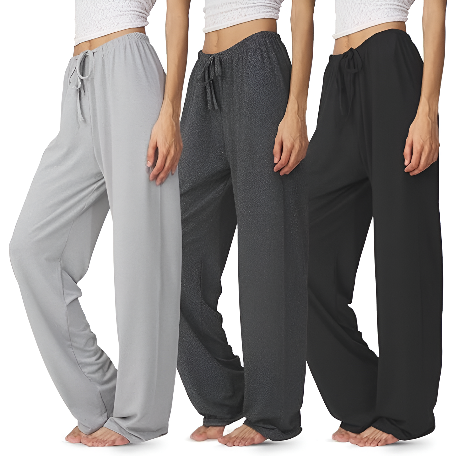 Pack Of 3 Pajama Lounge Pants For Women