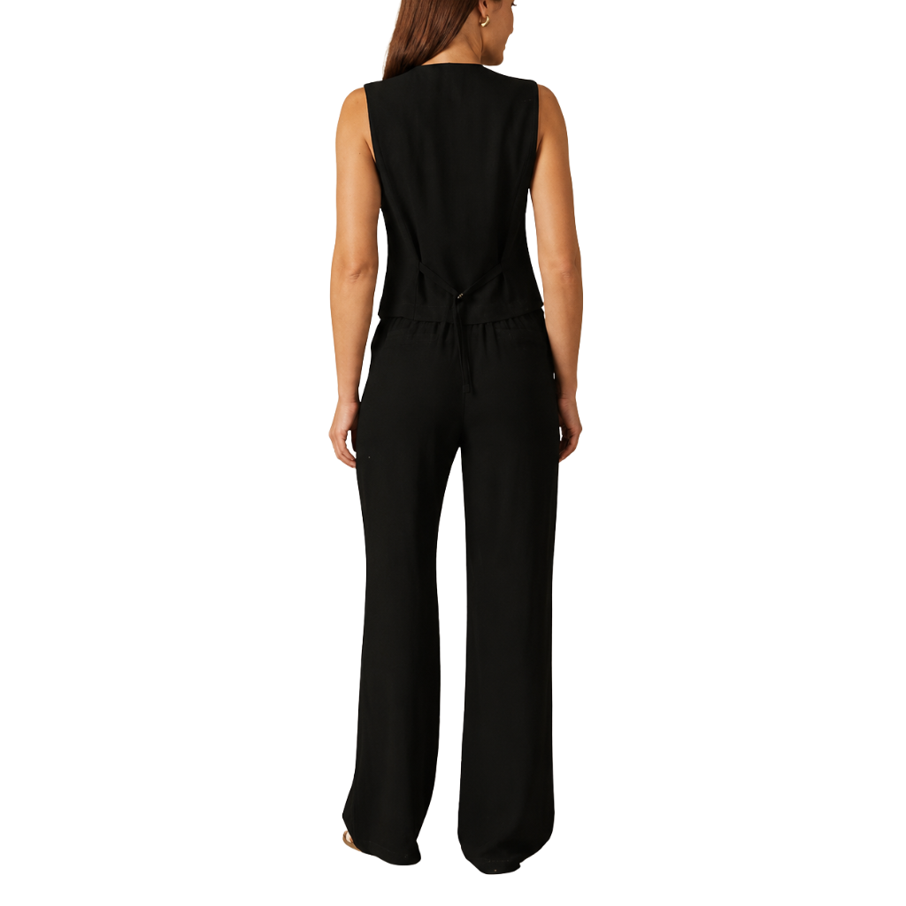 2 Piece Of Vest Waistcoat Dressy Casual Sets For Women