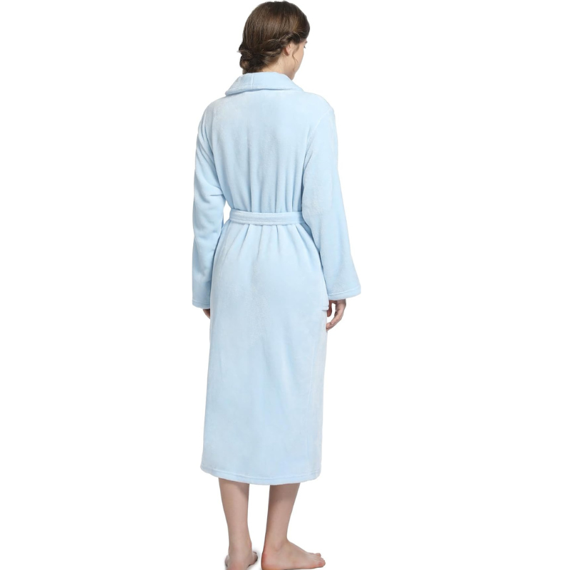 Robes For Women Premium Fleece Womens Robe Cozy Warm Bathrobe