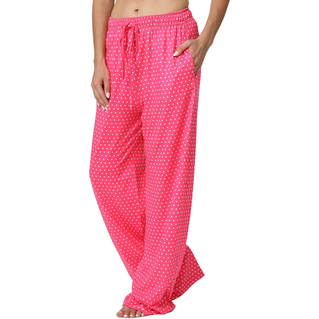 Soft Plaid Pajama Pants for Women