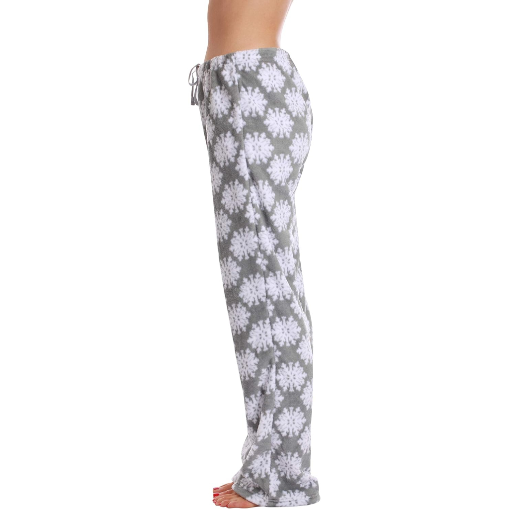 Plush Pajama Pants For Women For Night Wear