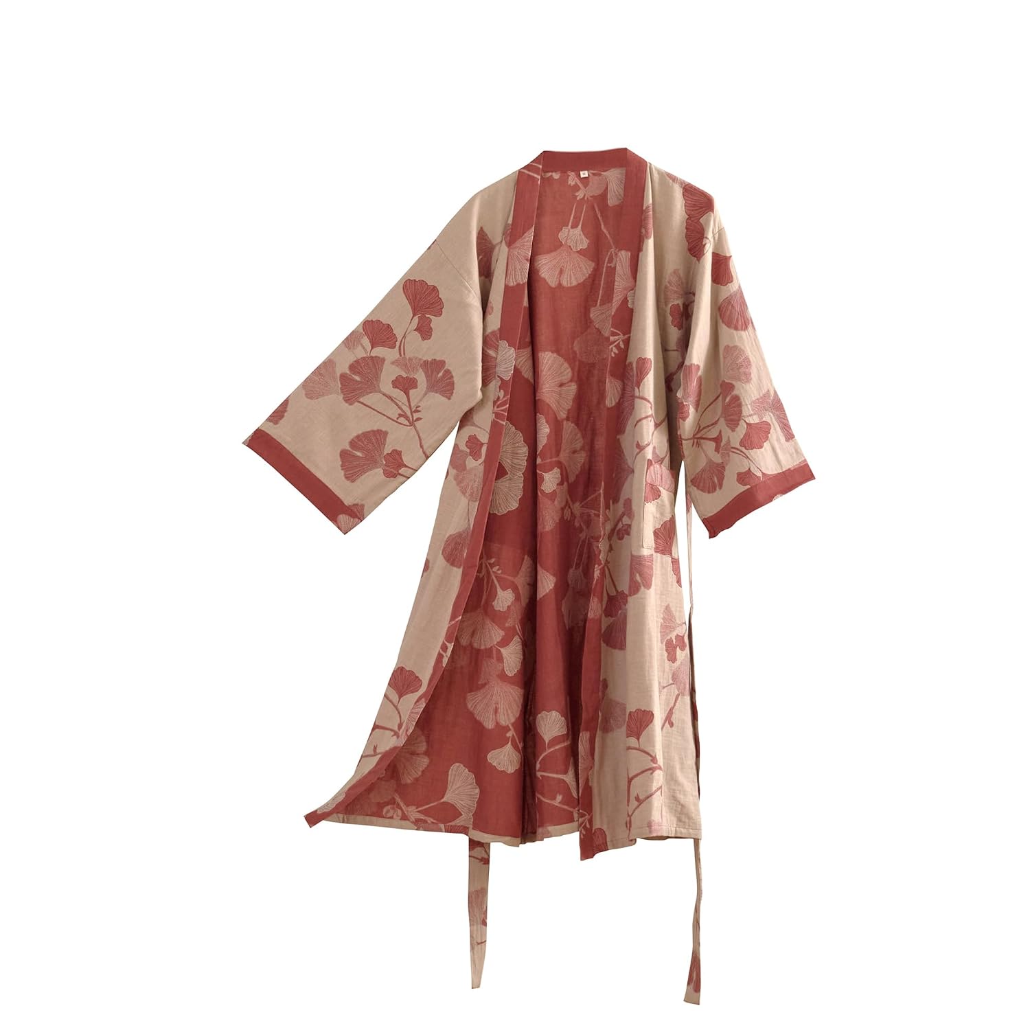 Knit Loose Long Loungewear Bathrobe for Women