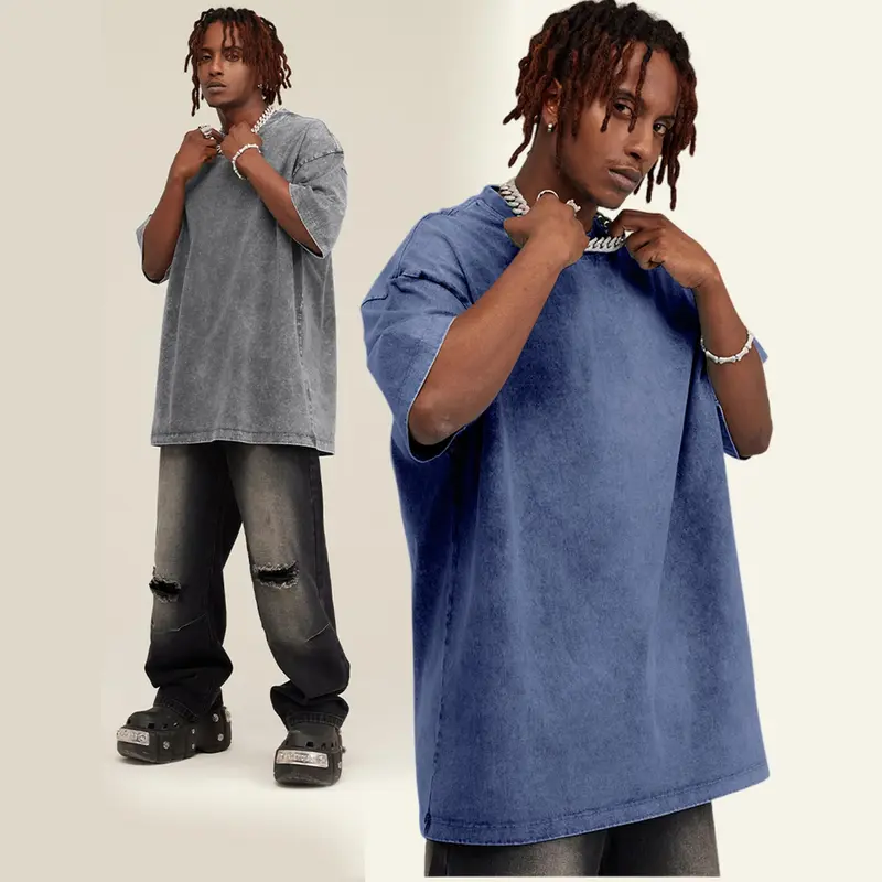 Pack Of 3 Oversized Loose Short Sleeve Summer Tshirts