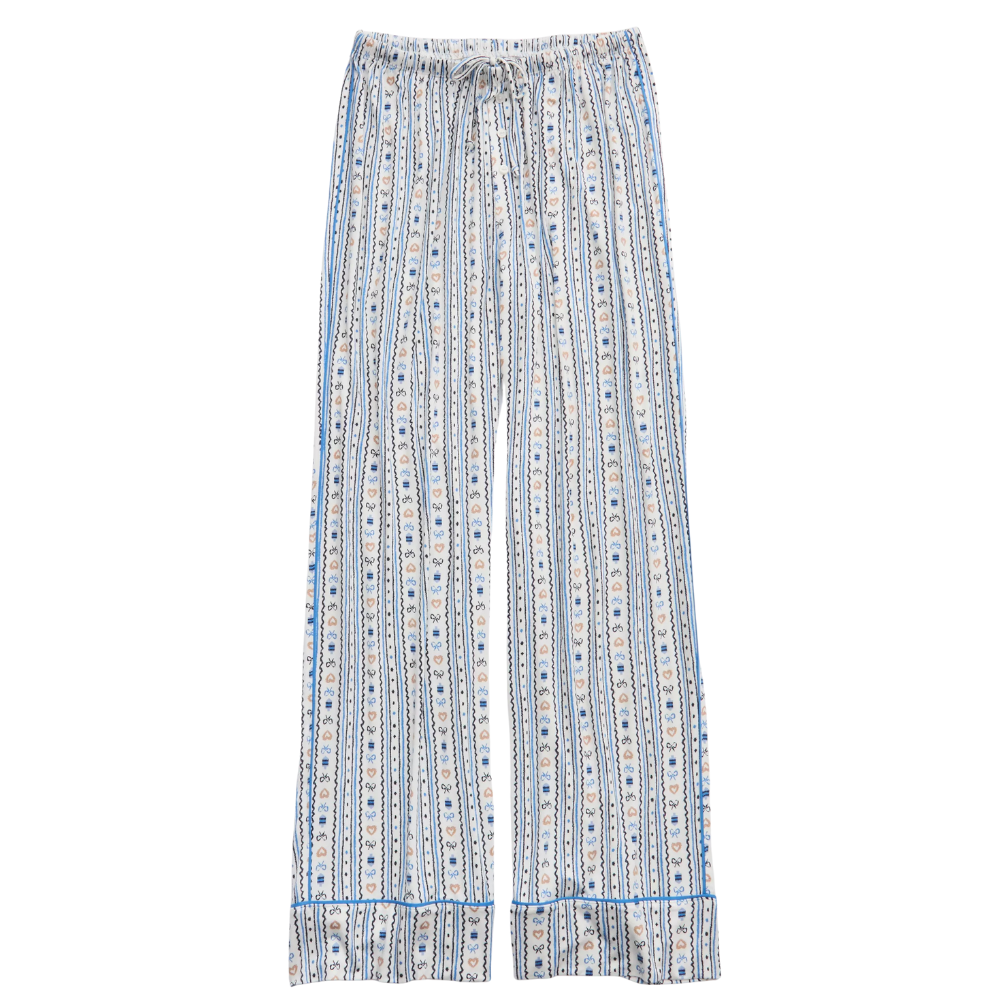 Christmas Themed Printed Pajama For Women