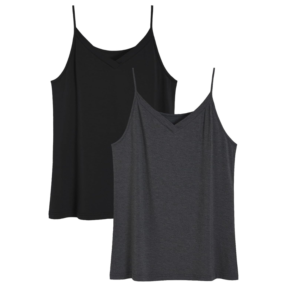 V Shaped Cami Pajamas Tank Tops