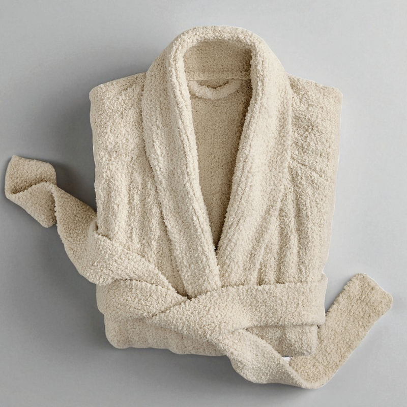 Cozy Ribbed Robe For Everyday Comfort