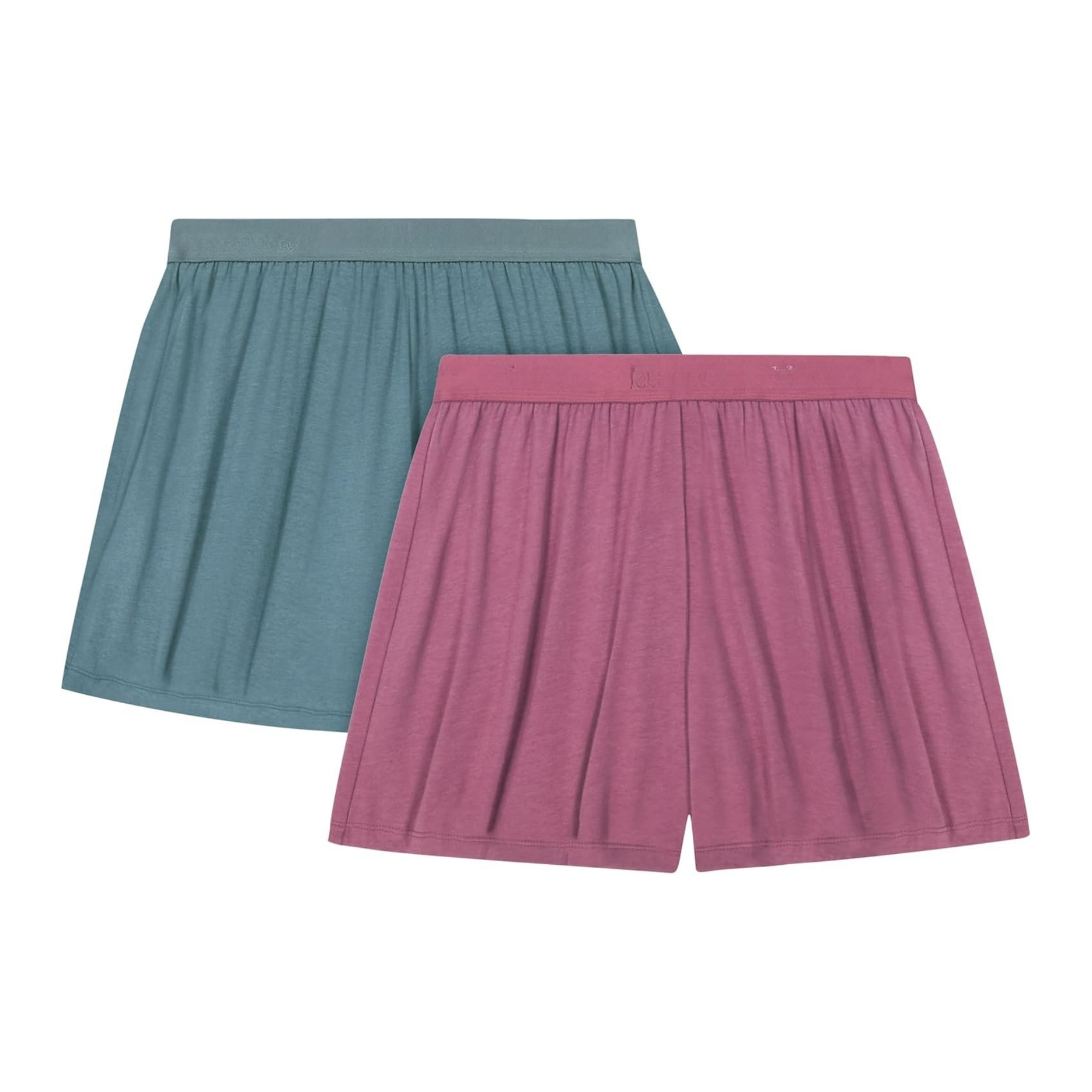 2 Pack Sleep Shorts For Lounge Wear