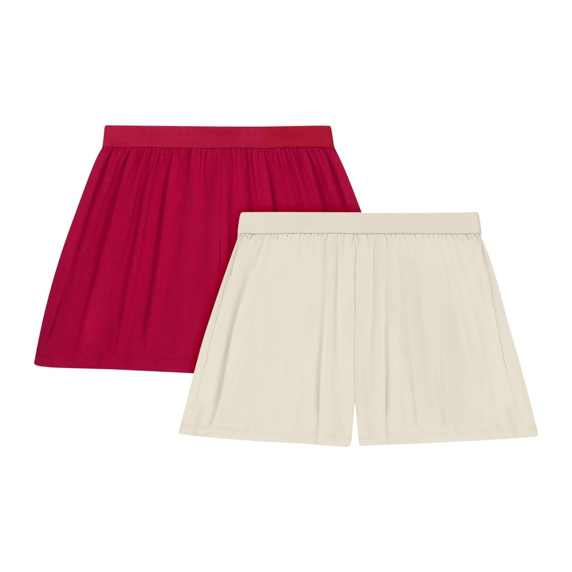 2 Pack Sleep Shorts For Lounge Wear