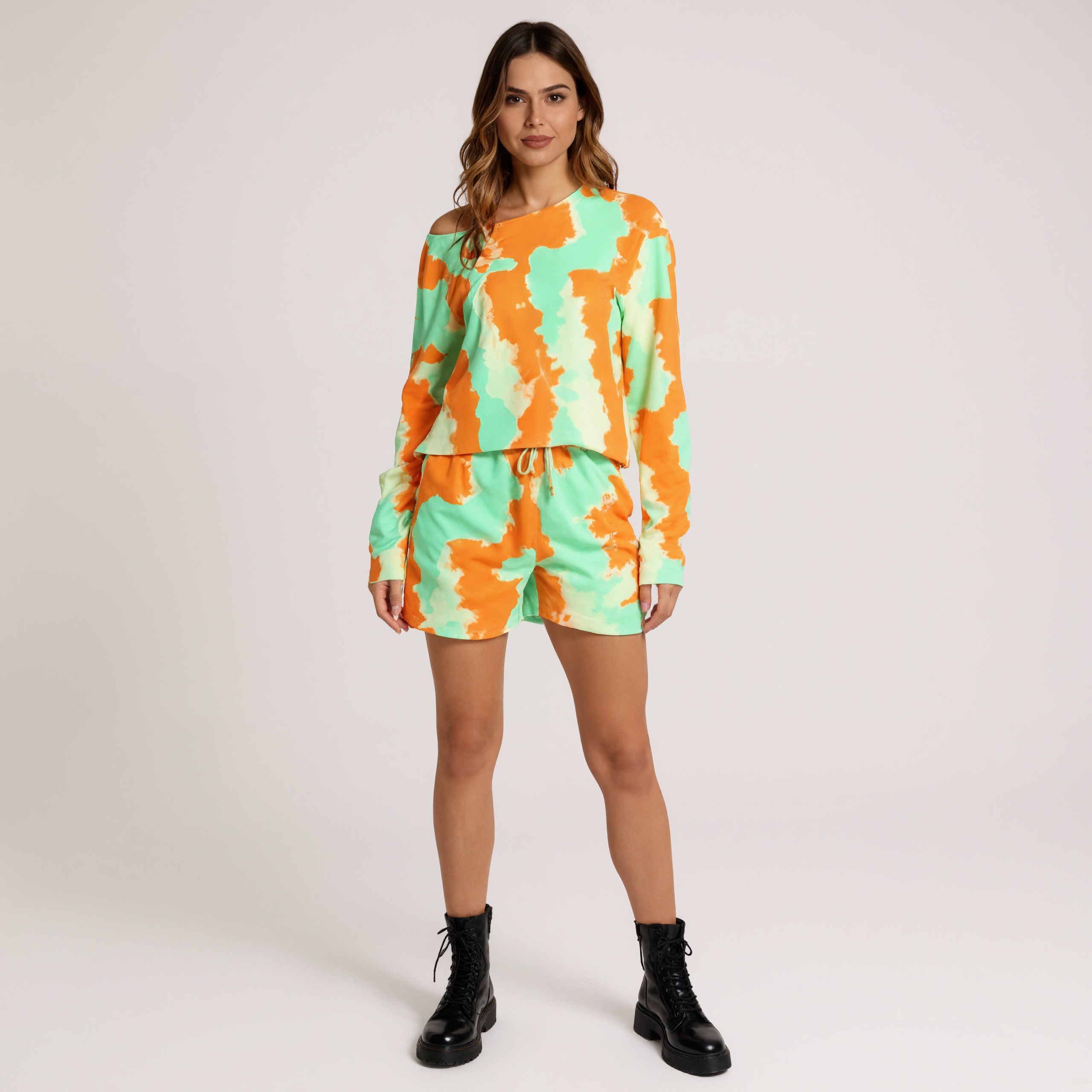 2 Pieces Soft Sleepwear Nightwear Set