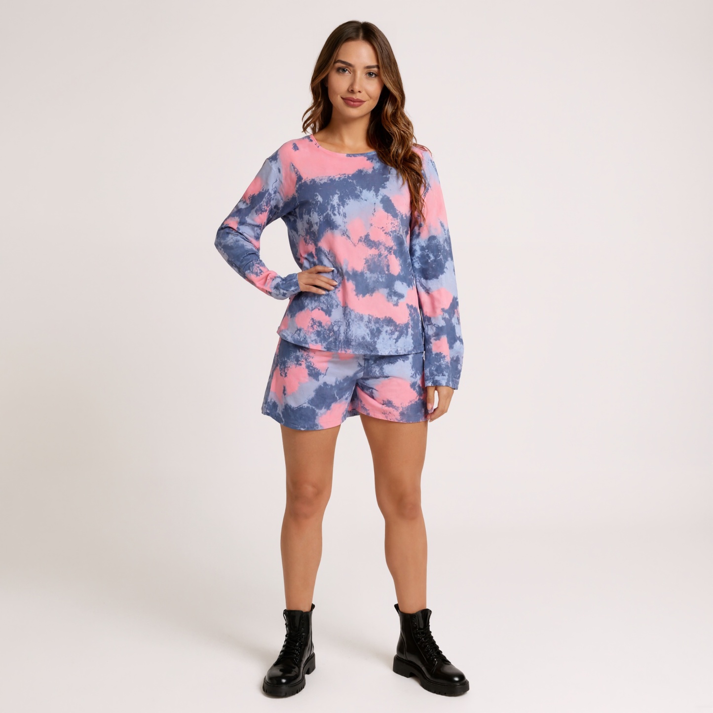 2 Pieces Soft Sleepwear Nightwear Set