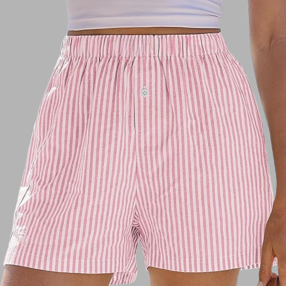 Gingham Beach Bottoms Shorts
