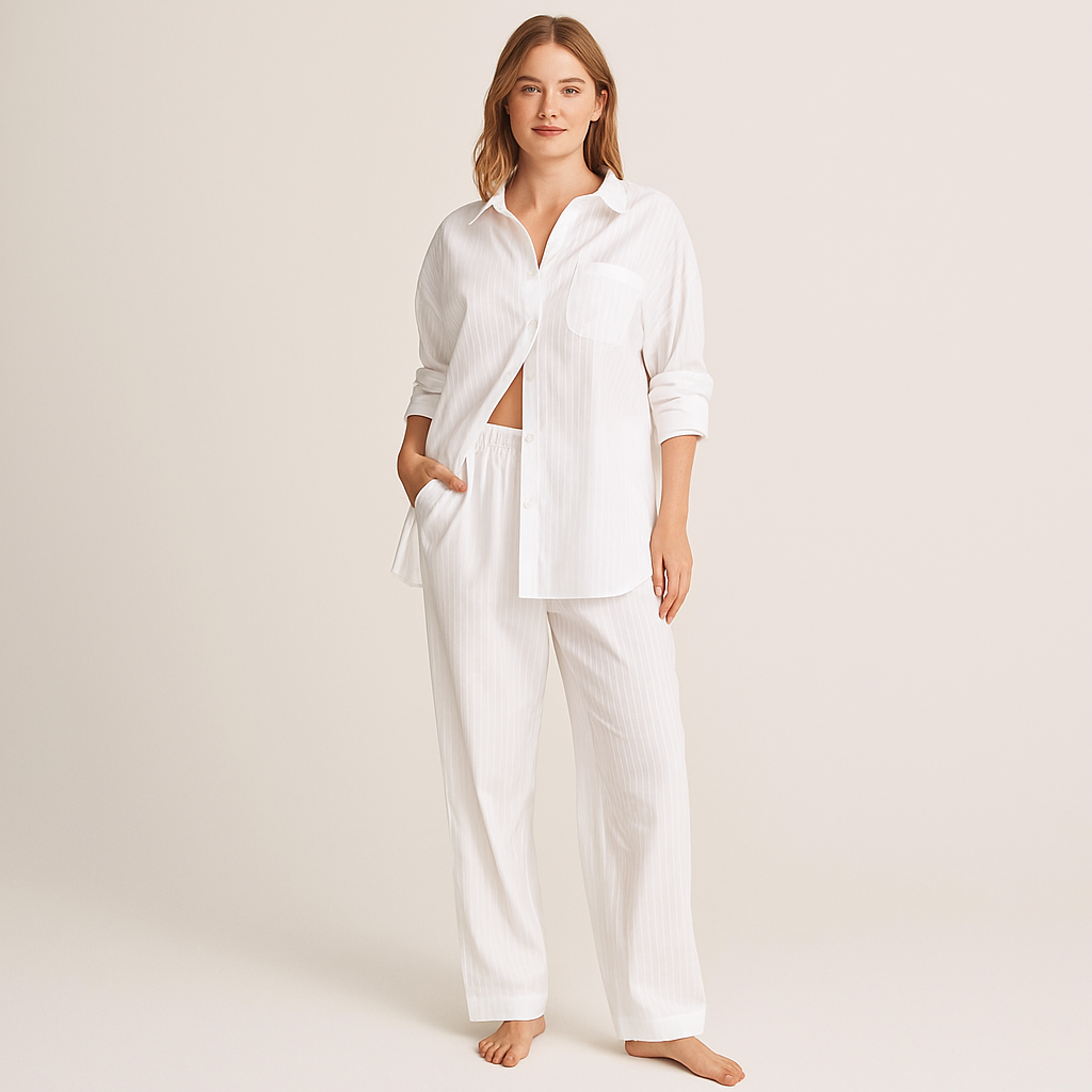 Modal Cotton Long Pajama Set