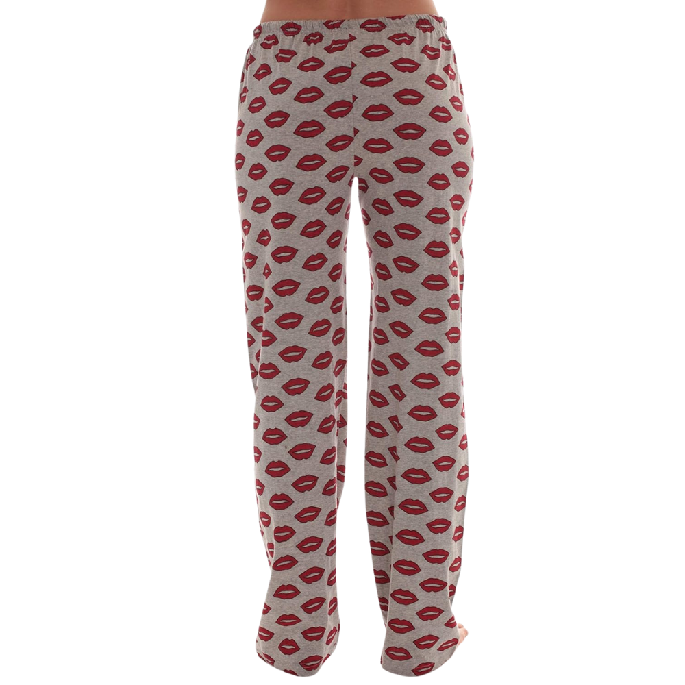 Printed Pajama Pants With Drawstring Band