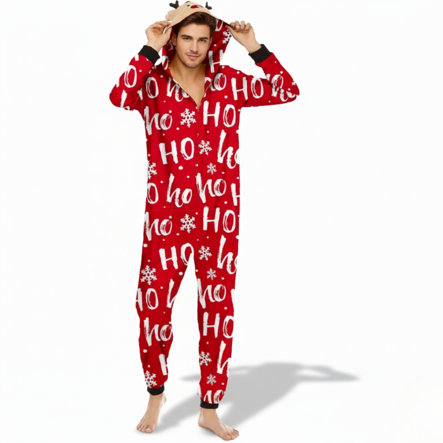 Christmas Pajamas With Long Sleeve Tops And Loungewear