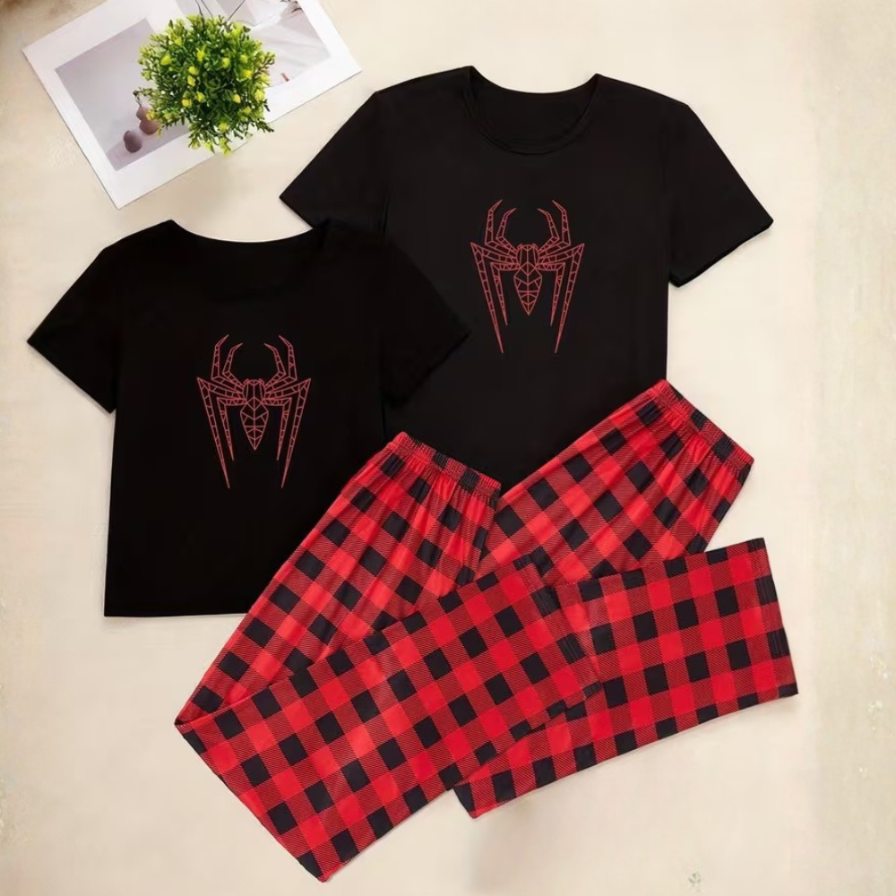 Couple Style Pajamas Set Men'S Or Women'S Homewear Four Seasons