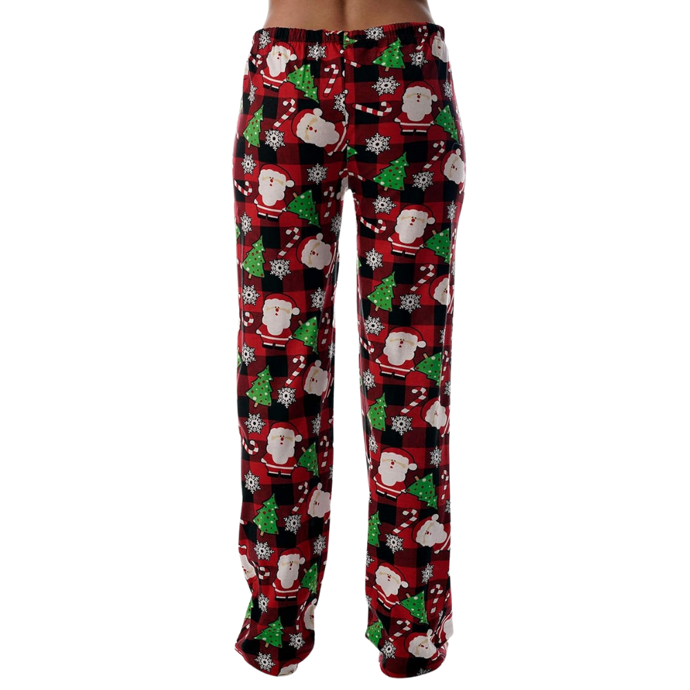 Printed Pajama Pants With Drawstring Band