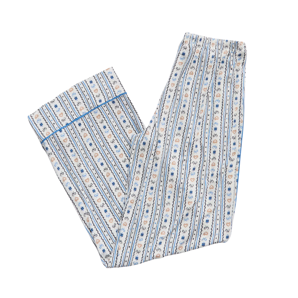 Christmas Themed Printed Pajama For Women