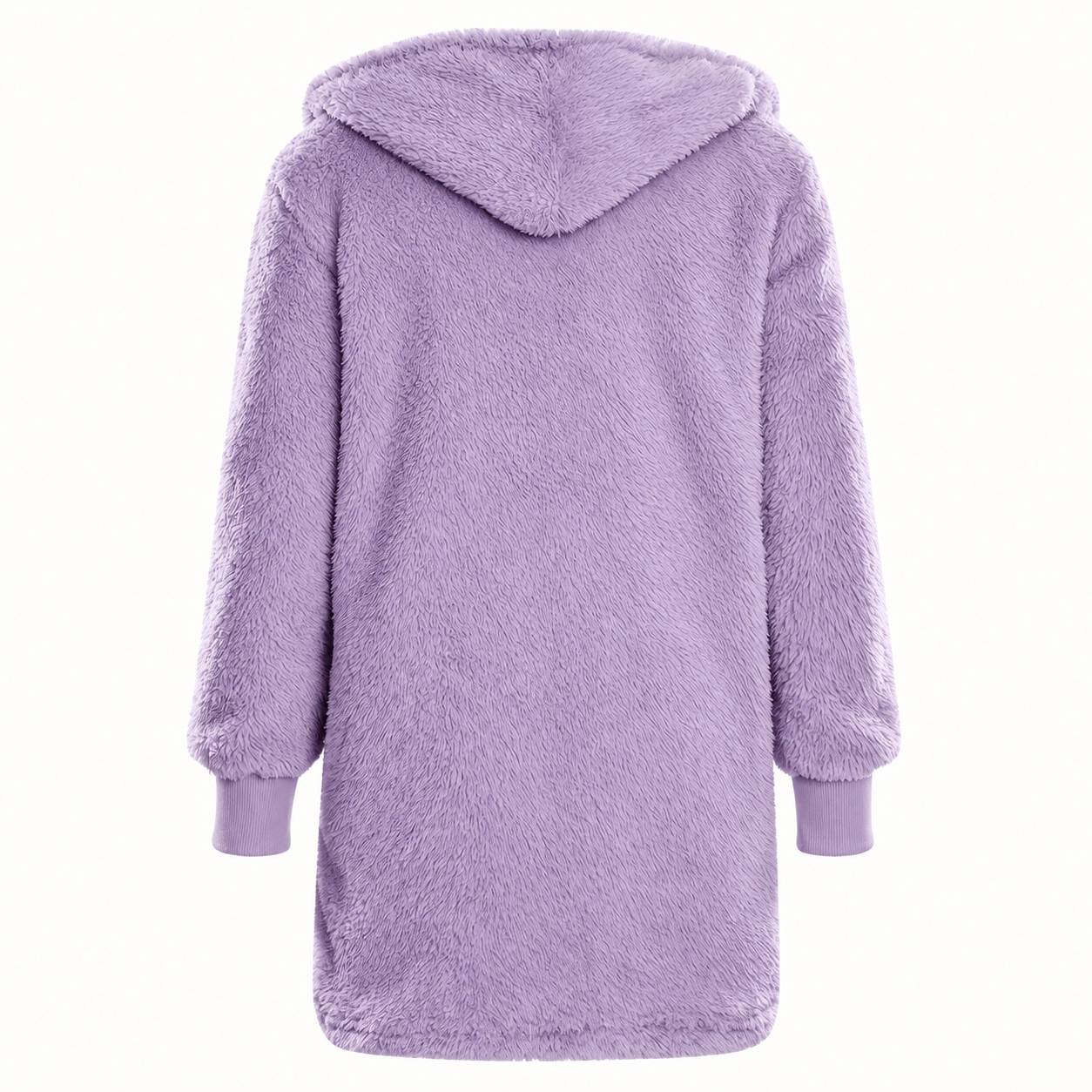 3 Pieces Soft Fluffy Hooded Loungewear Set For Women
