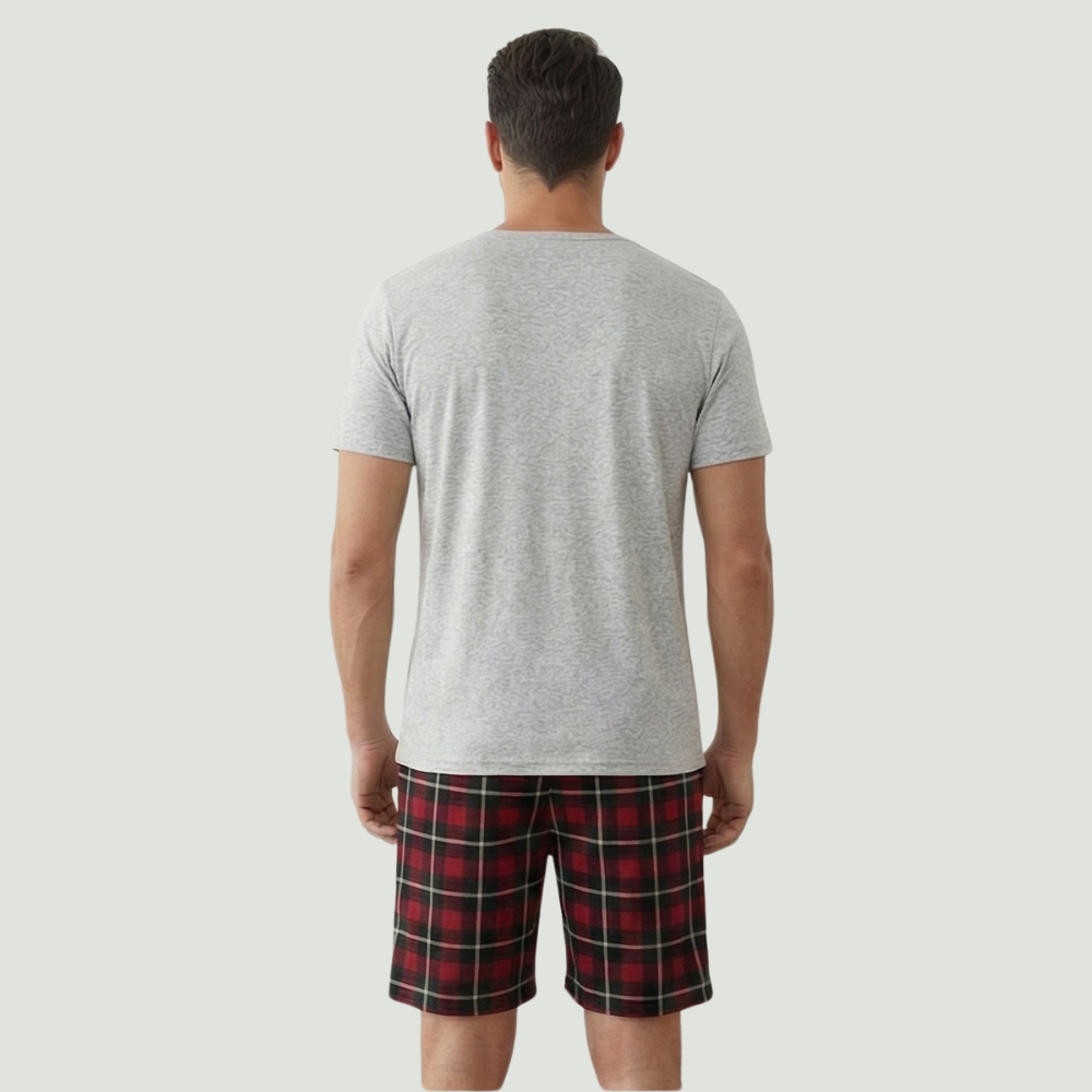 Crown Letter Print Pajamas Set