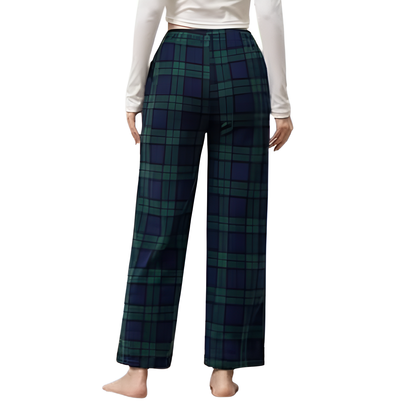 Fleece Pajama Pants With Pockets For Women
